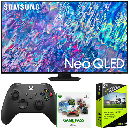 Samsung QN85BA 65` Neo QLED 4K Quantum TV (2022) Ultimate Bundle with Xbox Controller