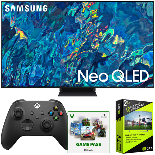 Samsung 65` QN95B Neo QLED 4K Smart TV (2022) Ultimate Bundle with Xbox Controller