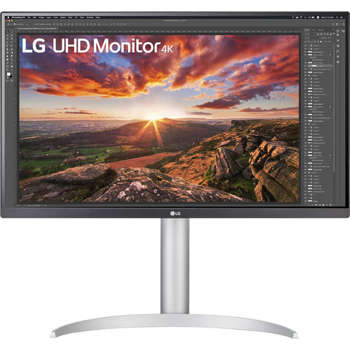 LG 27` IPS 4K UHD VESA HDR400 Monitor with USB Type-C (27UP850N-W) - Open Box