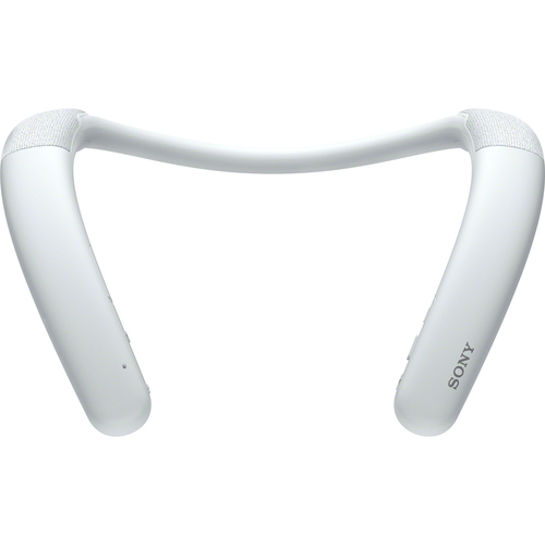 Sony Neckband Portable Wireless Bluetooth Speaker, White - SRSNB10/W - Open Box