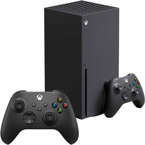 Microsoft Xbox Series X 1TB SSD Bundle with Wireless Controller (Carbon Black)