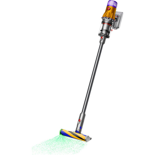 V12 Detect Slim Cordless Bagless Stick Vacuum (Yellow/Nickel)