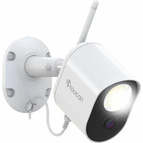 Wired Security Camera with Floodlight (TSLC100W)