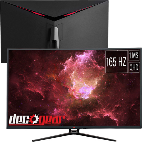 Deco Gear 39` Curved Gaming Monitor, 2560x1440, 1ms MPRT, 165 Hz, 4000:1 - Open Box
