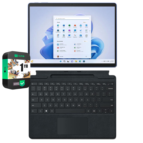 Microsoft Surface Pro 9 13` Tablet i5, 16/256GB, Sapphire w/ Keyboard +Extended Warranty