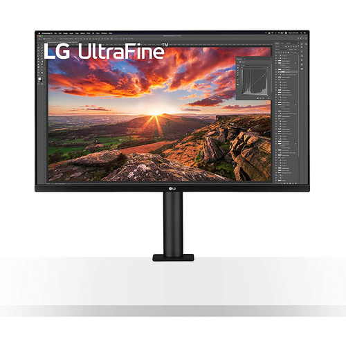 LG 32` UltraFine Display Ergo Stand UHD 4K HDR10 Monitor 32UN880-B - Open Box
