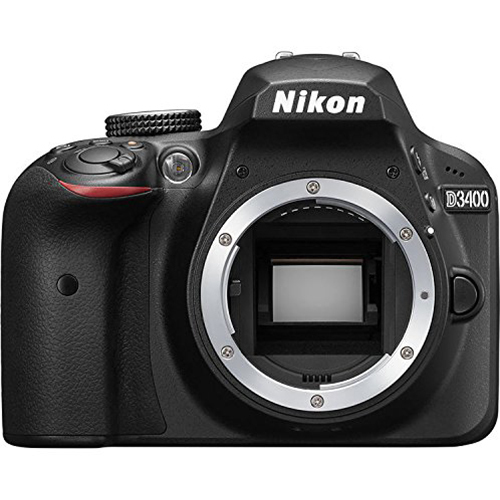 Nikon D3400 24.2 MP DSLR Camera  Body (Black) - Open Box