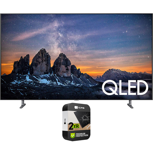 Samsung 75` Q80 QLED Smart 4K UHD TV Renewed with 2 Year Extended Warranty