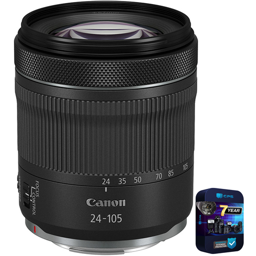 Canon RF 24-105mm F4-7.1 IS STM Standard Lens for RF Cameras + 7 Year Warranty