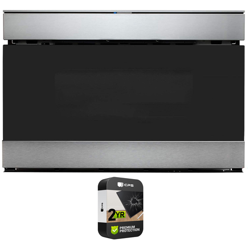Sharp 1.2 Cu. Ft. Smart Microwave Drawer Stainless Steel with 2 Year Warranty