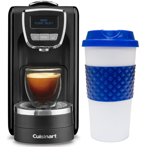 Cuisinart Espresso Defined Espresso Maker with Reusable 16-Ounce Travel Mug