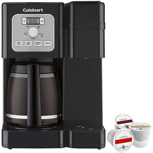 Cuisinart SS-12 Coffee Center Brew Basics (Black/Silver) + 3 K-Cup Pack