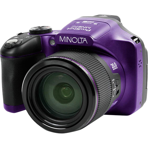 Minolta MN67Z 20 MP / 1080p HD Bridge Digital Camera with 67x Optical Zoom - Open Box