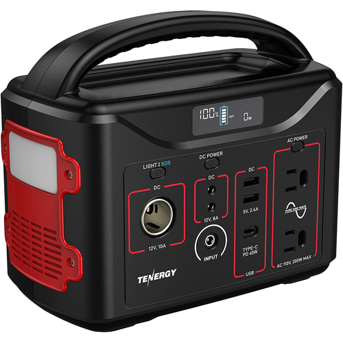 300Wh Portable Power Station / Battery LiFePO4 200W (Surge 400W) 