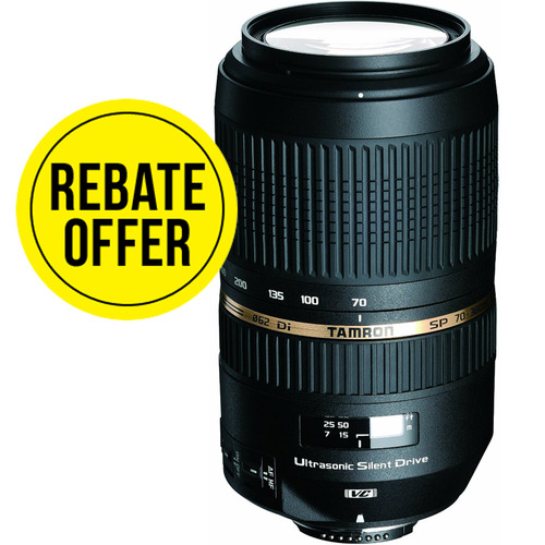 Tamron AF 70-300mm f/4.0-5.6 SP Di VC USD XLD for Canon EOS, With 6-Year USA Warranty