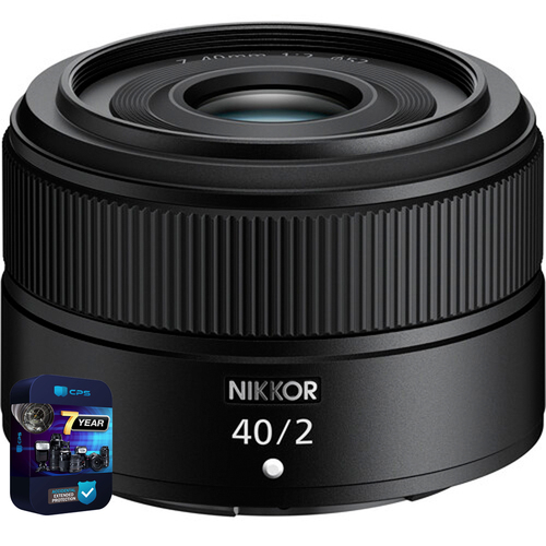 Nikon NIKKOR Z FX 40mm f/2 Prime Lens for Z Mount Cameras with 7 Year Warranty