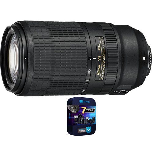 Nikon AF-P NIKKOR 70-300mm f/4.5-5.6E ED VR Lens Telephoto Zoom+7 Year Warranty