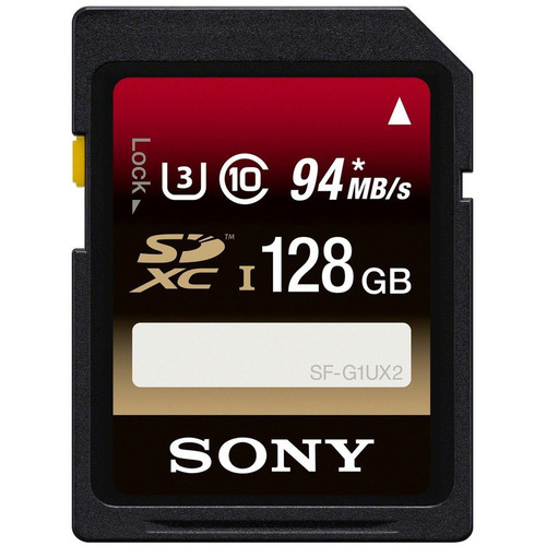 Sony SFG1UX2/TQ - 128GB SDXC Class 10 UHS-1 High Speed Memory Card