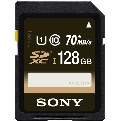 Sony SFG1UY2/TQ - 128GB SDXC Class 10 UHS-1 High Speed Memory Card