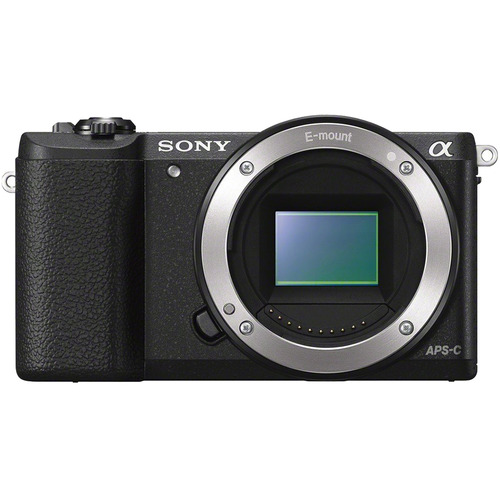 Sony a5100 24.3MP HD 1080p Mirrorless Camera Body Only With Wifi- Black - OPEN BOX