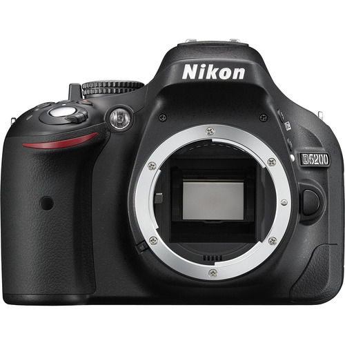 Nikon D5200 24.1MP DX-Format Digital SLR Body with 3` Vari-angle LCD - REFURBISHED