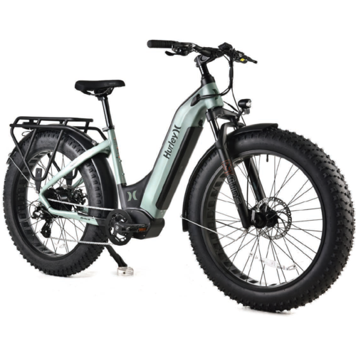 Hurley Bikes Swell 16-inch Electric Bike, Green