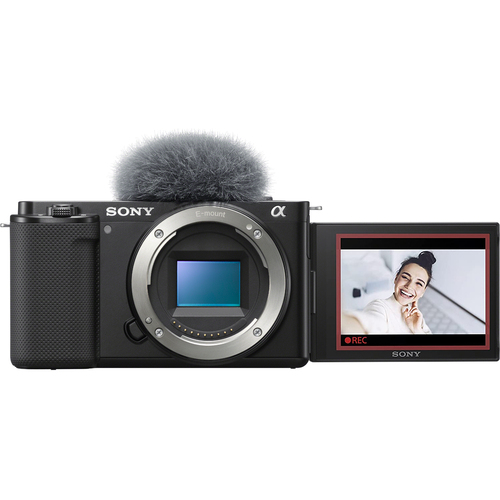 Sony Alpha Interchangeable Lens Vlog Camera Black Body Only - Refurbished