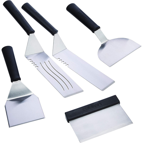Cuisinart CGS-509 5-Piece Griddle Spatula Set, Stainless Steel
