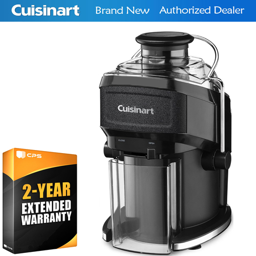 Cuisinart CJE-500 Compact Juicer / Juice Extractor + 2 Year Protection Pack