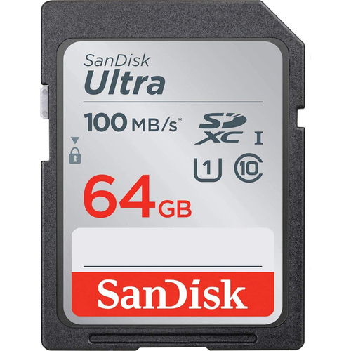 Sandisk Ultra SDXC Memory Card, 64GB (SDSDUNR-064G-AN6IN) - Open Box