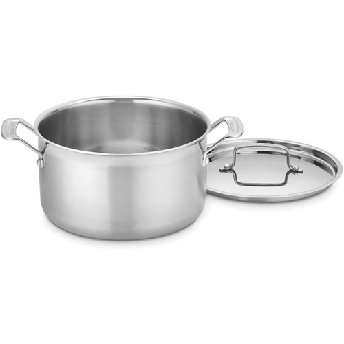 MultiClad Pro Triple Ply Stainless Cookware 6 Quart Stockpot (MCP44-24N)