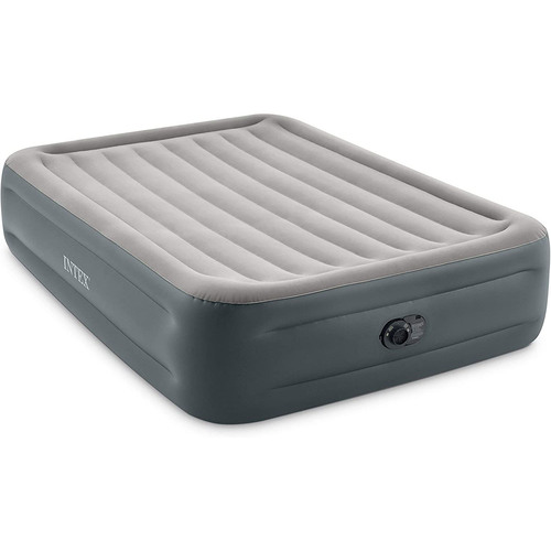 Intex Dura-Beam Plus Series Essential Rest Airbed with Internal Electric Pump