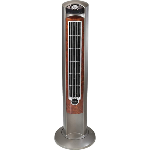 Lasko Portable Electric Remote Control Tower Fan with Nighttime Setting - T42954