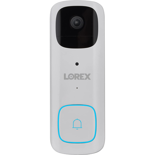 2K Battery Video Doorbell, White (B463AJD-E)