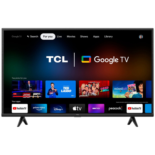 TCL 43` Class 4-Series 4K UHD HDR Smart Google TV 43S446, 2022 Model