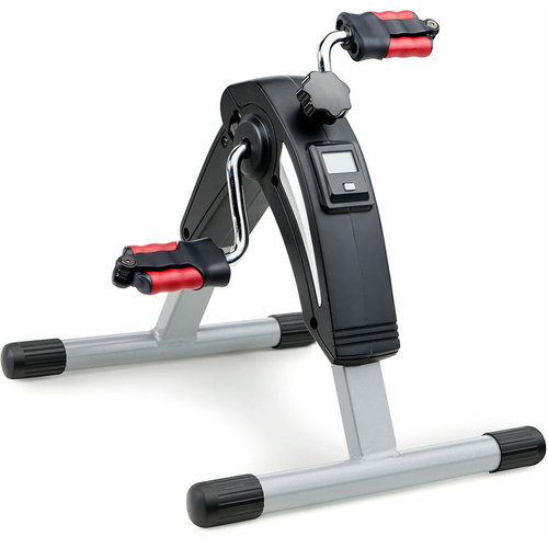 Marcy Portable Compact Cardio Cycle, Black and Silver - NS-914 - Open Box