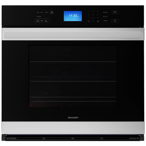 Sharp European Convection Built-In Single Wall Oven, Stainless Steel (SWA3062GS)