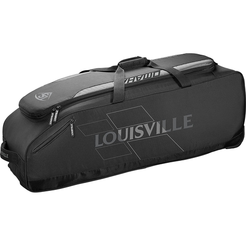 Louisville Slugger Omaha Rig Wheeled Baseball Bag, Black - WTL9505BL