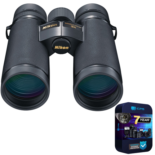 Nikon Monarch HG Binoculars 10x42 16028  + 7 Year CPS Enhanced Protection Plan