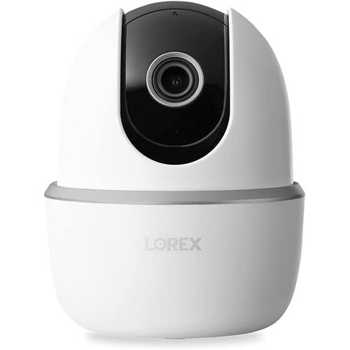 Lorex 2K Pan-Tilt Indoor Wi-Fi Security Camera, White (W462AQC-E) - Open Box