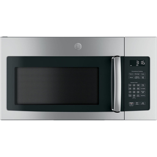 GE 1.6 Cu.Ft. Over-the-Range Microwave Oven, Recirculating Venting, Stainless Steel