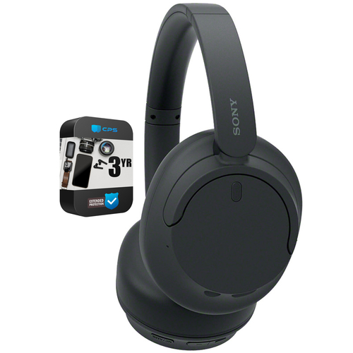 Sony Wireless Noise Cancelling Headphone Black with 3 Year Extended Warranty
