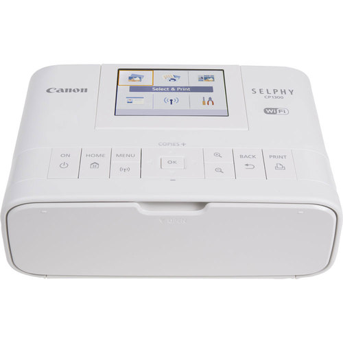 Canon SELPHY CP1300 Wireless Photo Printer with AirPrint (White) - 2235C001 - Open Box