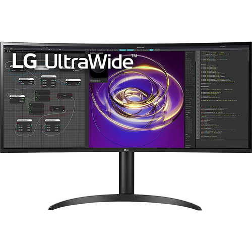 LG 34` Curved 21:9 UltraWide QHD (3440x1440) IPS Display PC Monitor - Open Box
