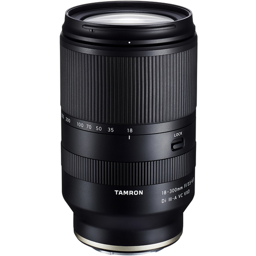 Tamron 18-300mm F3.5-6.3 Di III-A VC VXD Lens for Sony E-Mount APS-C - Open Box