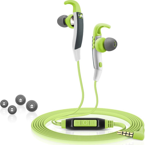 Sennheiser CX 686G Sports In-Ear Headphones with Microphone (Green)
