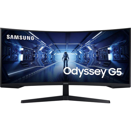 Samsung 34` Odyssey G5 Ultra-Wide Curved Monitor,165Hz, 1ms, FreeSync (LC34G55TWWNXZA)