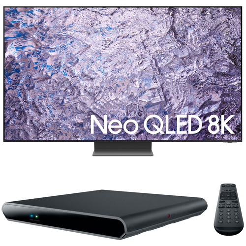 Samsung QN85QN800C 85` Neo QLED 8K Smart TV with DIRECTV STREAM Bundle (2023 Model)