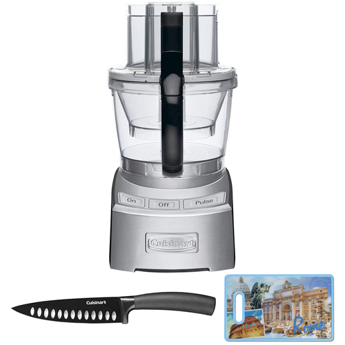 Cuisinart Elite Collection 12 Cup Food Processor (Die Cast) w/ Knife + Cutting Board