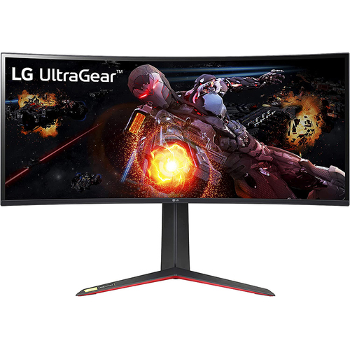 LG 34` UltraGear QHD (3440 x 1440) Nano IPS Curved Gaming Monitor Refurb - Open Box